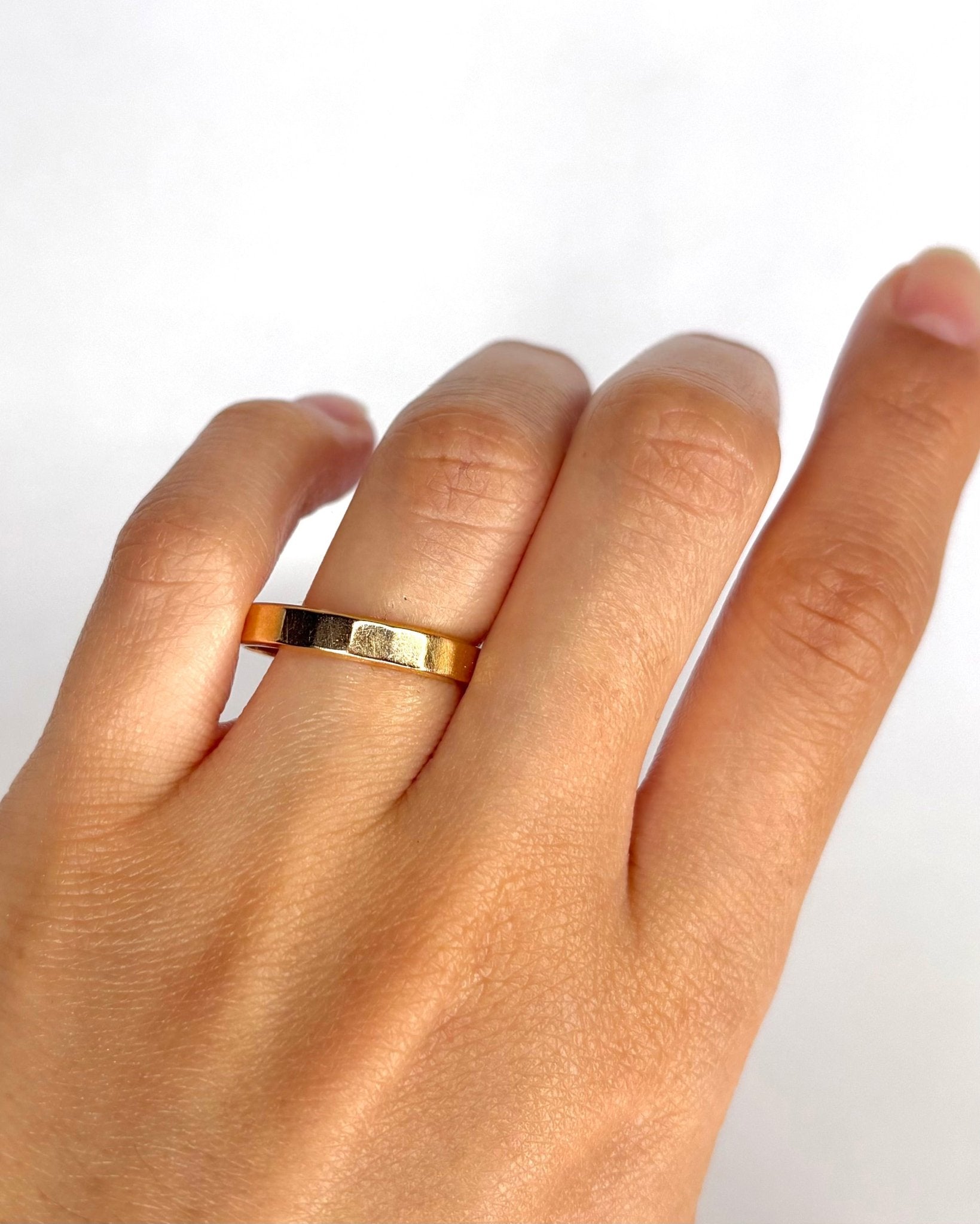 Alliance Or Jaune 18 carats 3.76g "Elie" - Elliade Paris