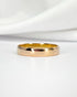 Alliance Or Jaune 18 carats 3.8mm "Lara" - Elliade Paris