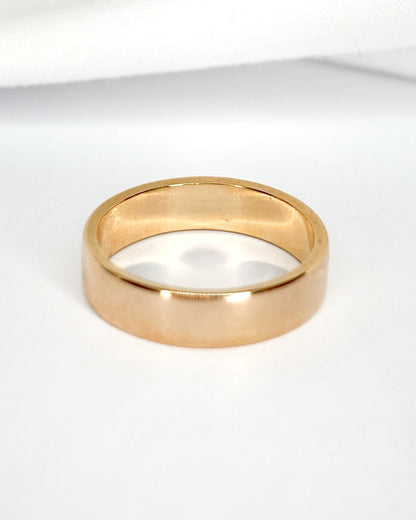 Alliance Or Jaune 18 carats 4.5mm "Paula" - Elliade Paris