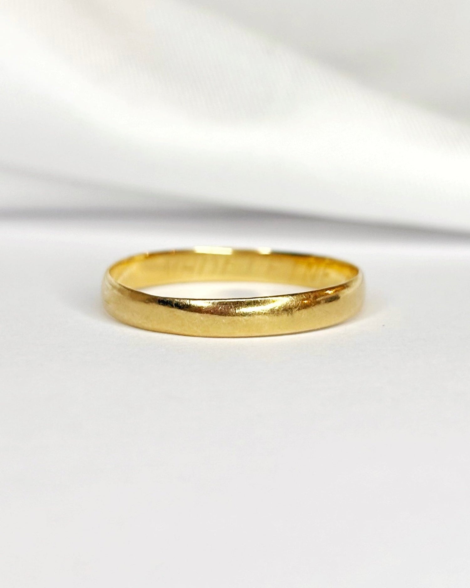 Alliance Or Jaune 18 carats "Alexandre" - Elliade Paris