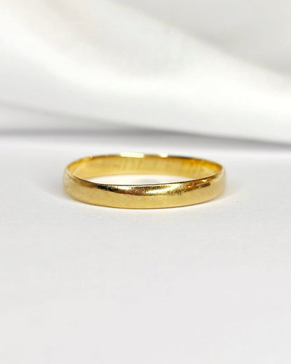 Alliance Or Jaune 18 carats "Alexandre" - Elliade Paris