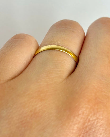 Alliance Or Jaune 18 carats "Alexandre" - Elliade Paris