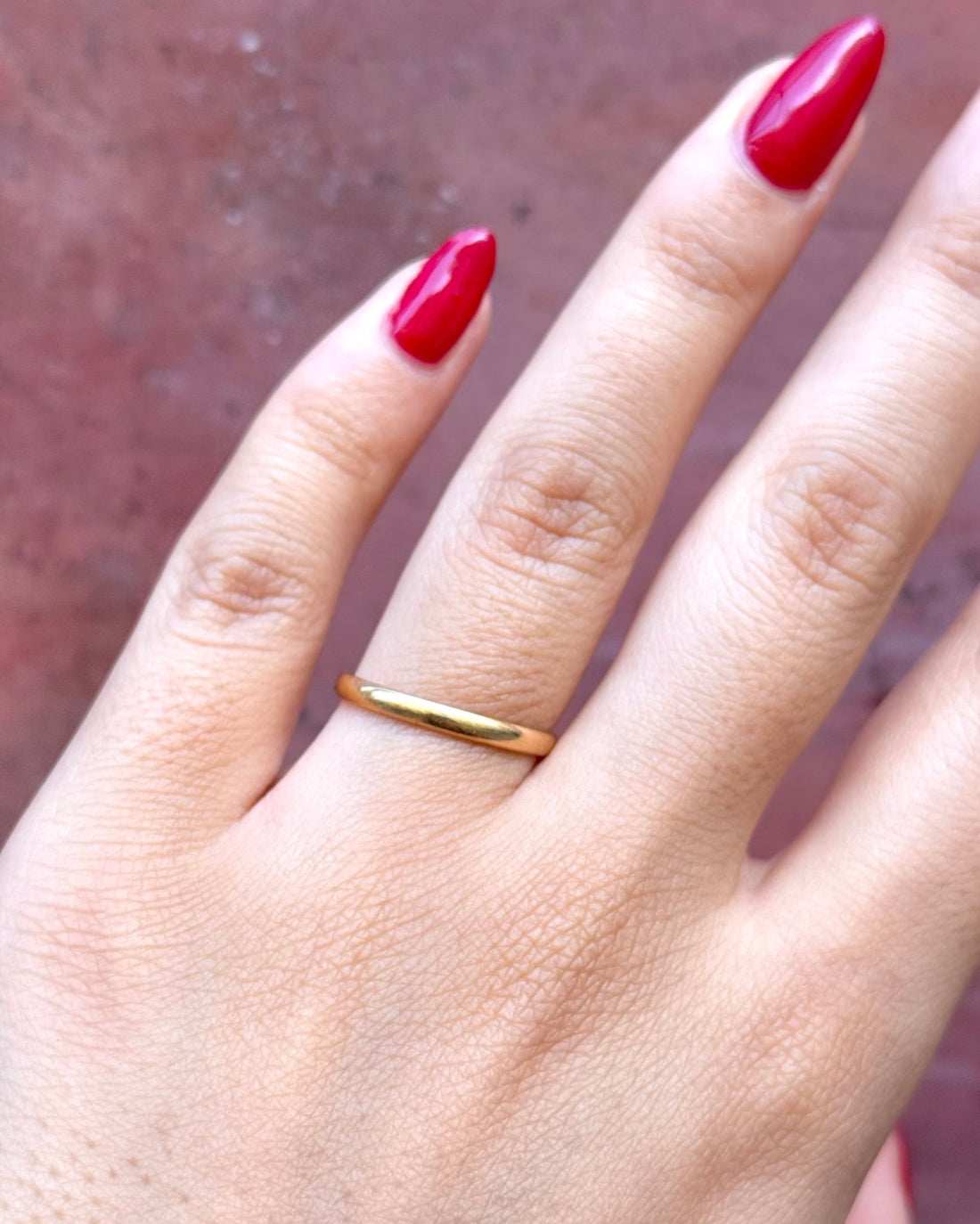Alliance Or Jaune 18 carats "Danae" - Elliade Paris