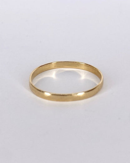 Alliance Or Jaune 18 carats "Emile" - Elliade Paris