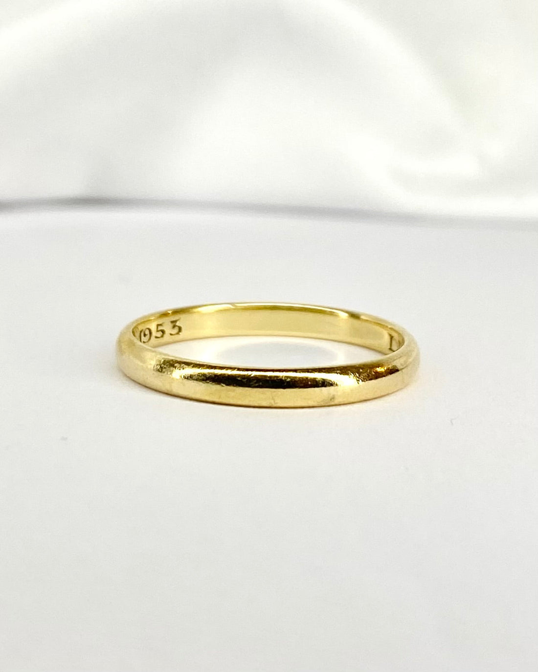 Alliance Or Jaune 18 carats "Gisèle" - Elliade Paris