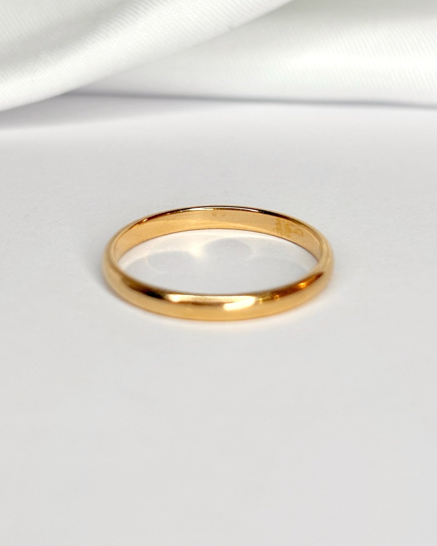 Alliance Or Jaune 18 carats "Irina" - Elliade Paris