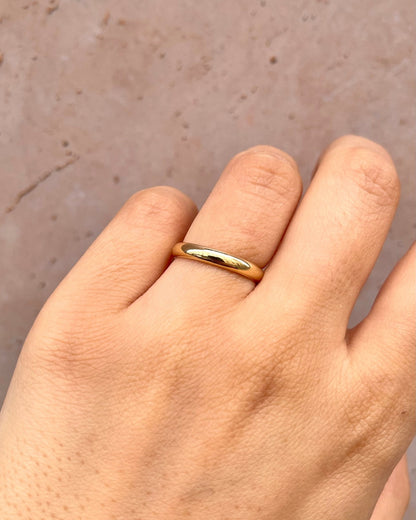 Alliance Or Jaune 18 carats "Ivana" - Elliade Paris