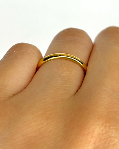 Alliance Or Jaune 18 carats "Léa" - Elliade Paris