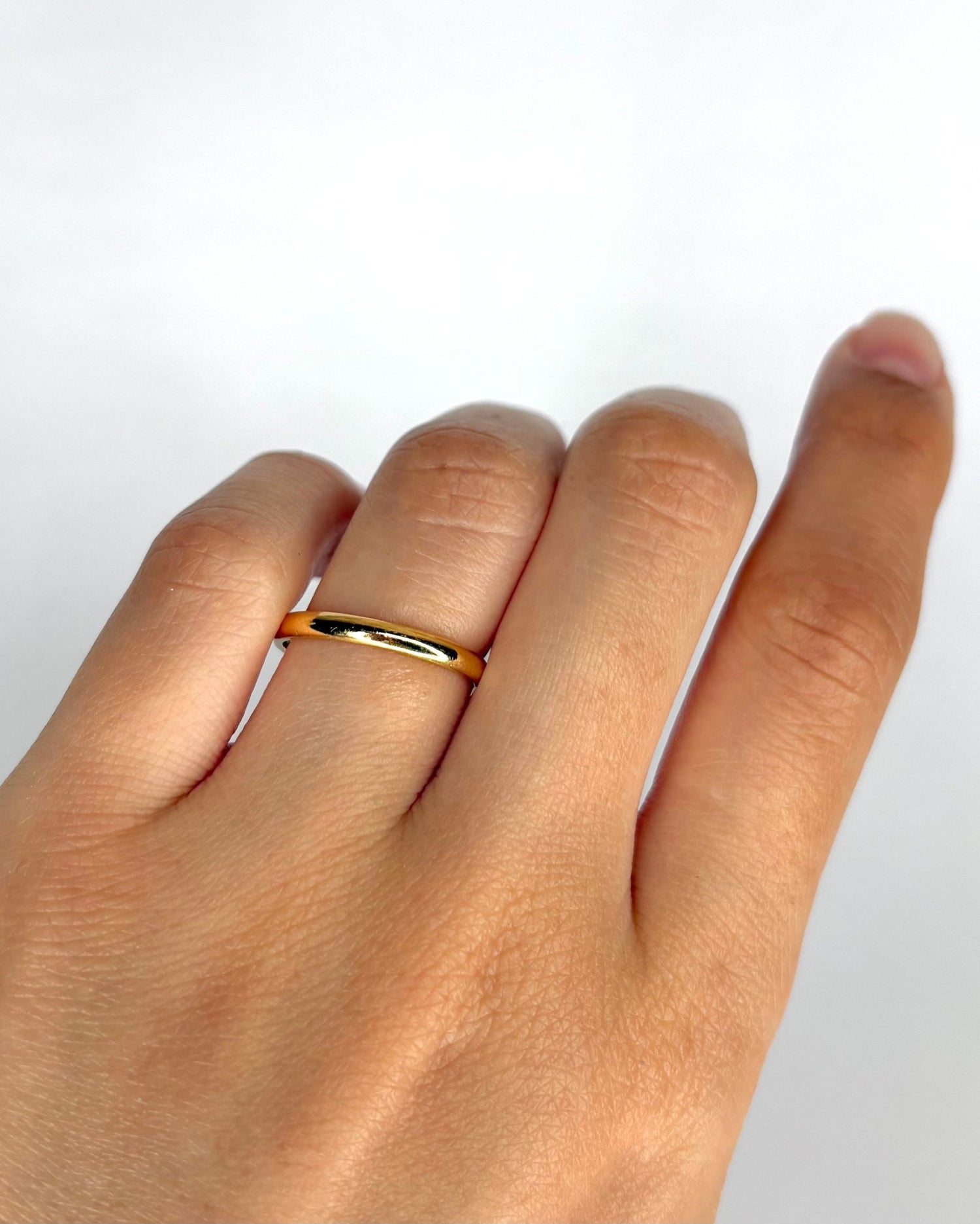 Alliance Or Jaune 18 carats "Léa" - Elliade Paris