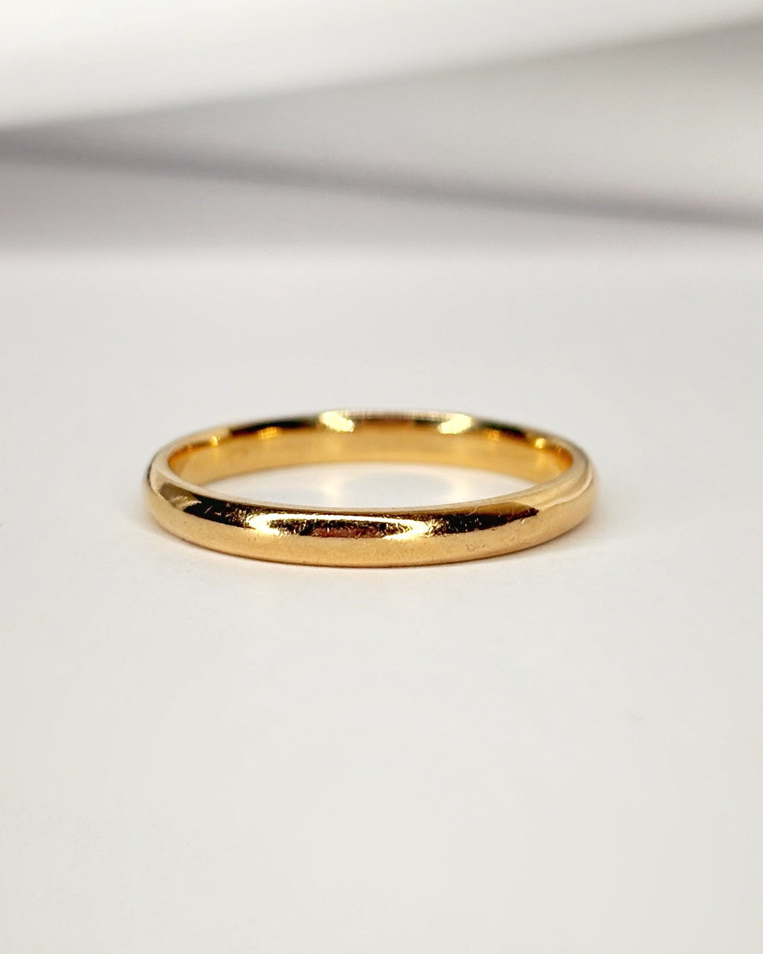 Alliance Or Jaune 18 carats "Léa" - Elliade Paris