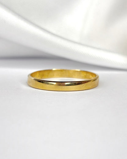 Alliance Or Jaune 18 carats "Levy" - Elliade Paris