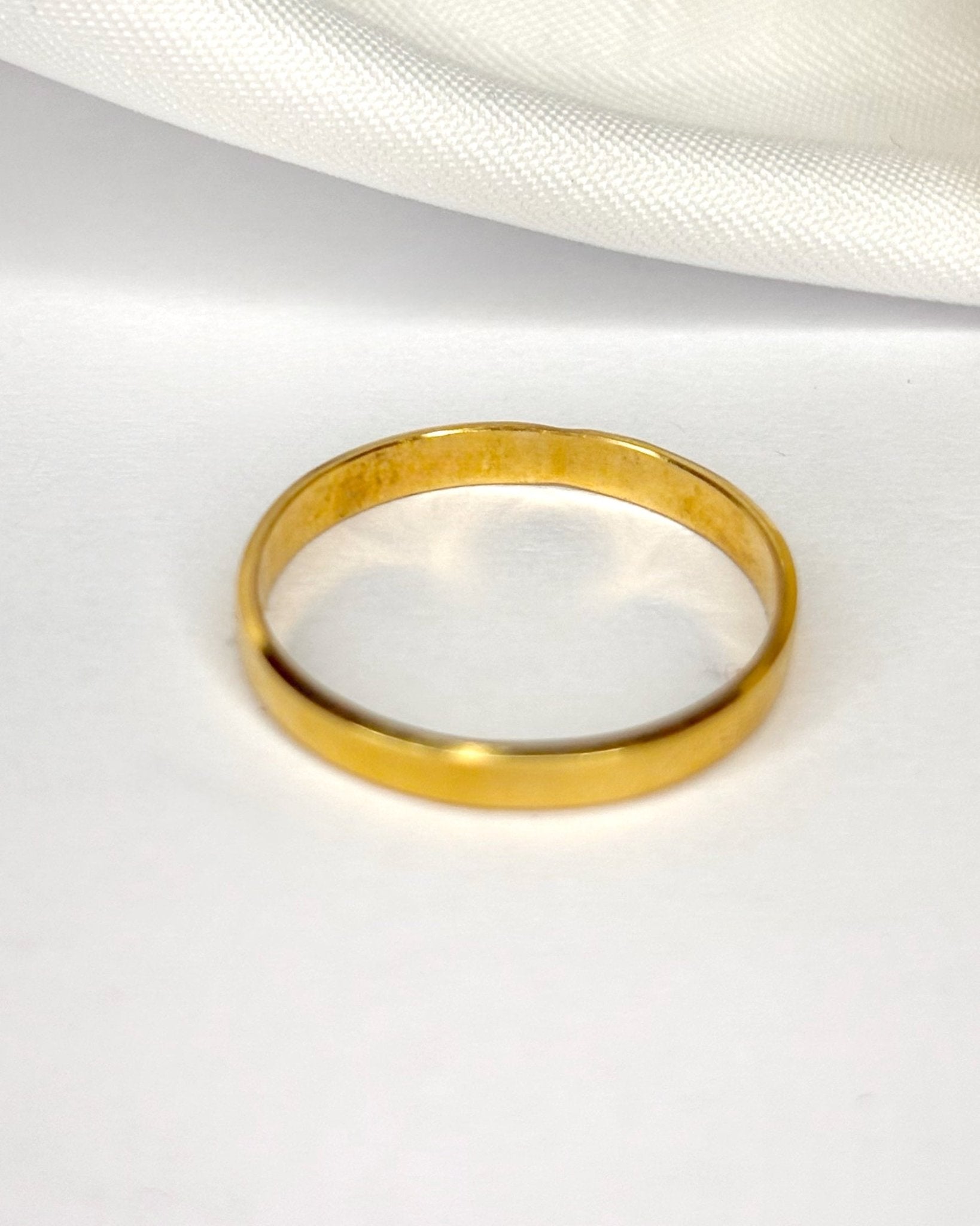 Alliance Or Jaune 18 carats "Levy" - Elliade Paris