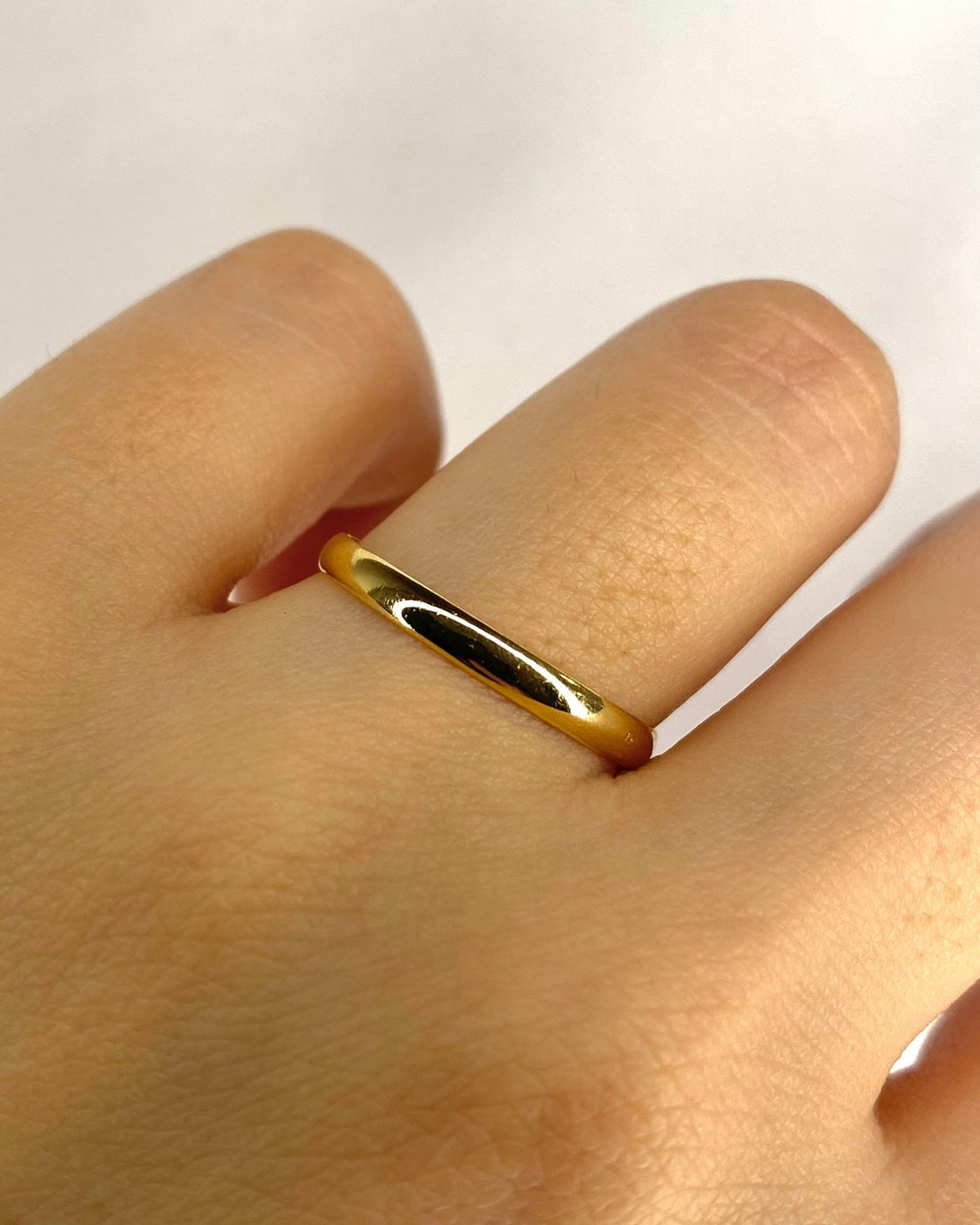 Alliance Or Jaune 18 carats "Lisie" - Elliade Paris