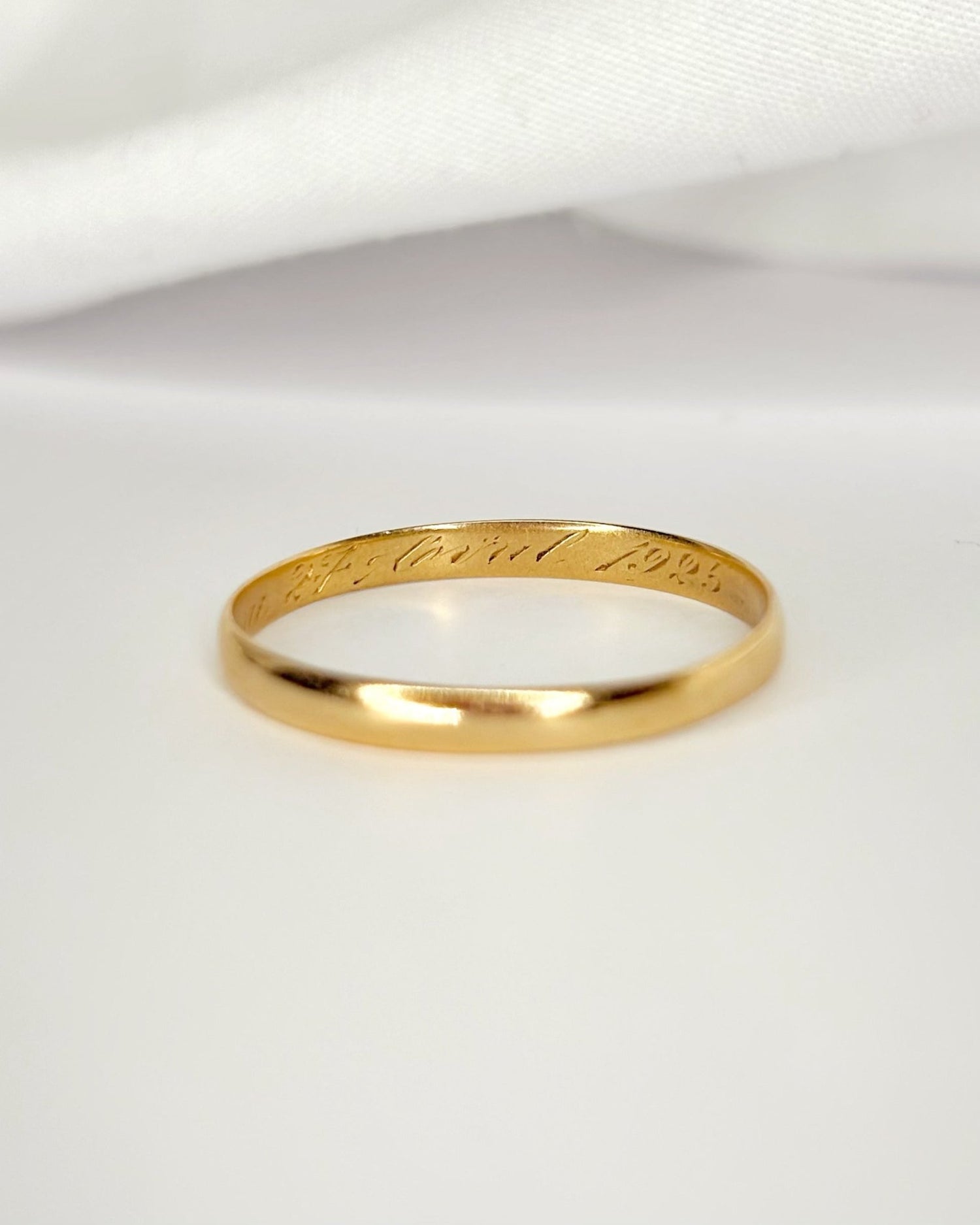 Alliance Or Jaune 18 carats "Loane" - Elliade Paris