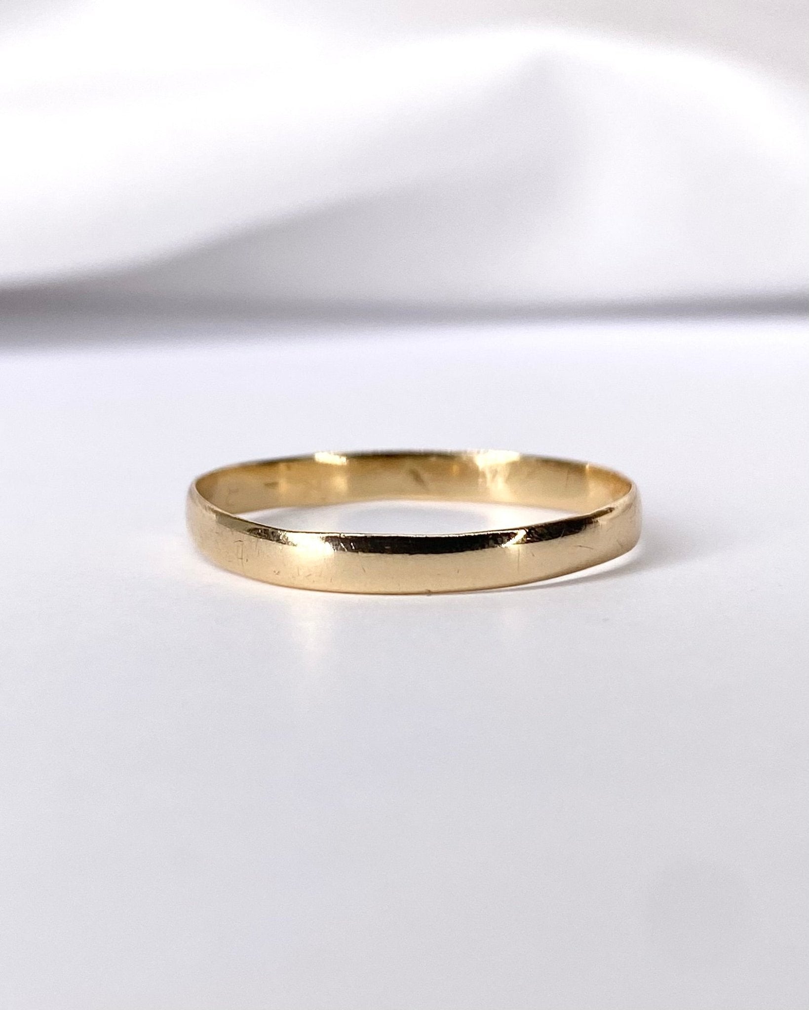 Alliance Or Jaune 18 carats "Louis" - Elliade Paris
