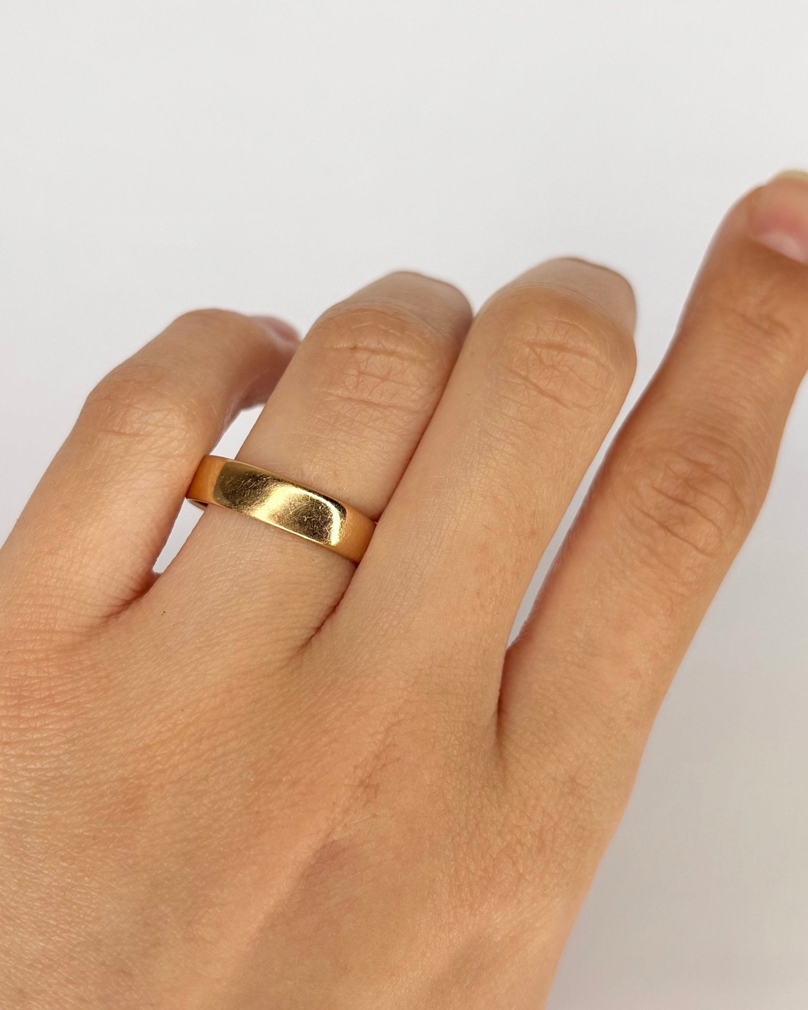 Alliance Or Jaune 18 carats "Louis" - Elliade Paris