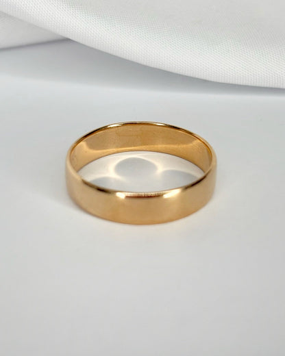 Alliance Or Jaune 18 carats "Louis" - Elliade Paris