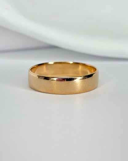 Alliance Or Jaune 18 carats "Louis" - Elliade Paris