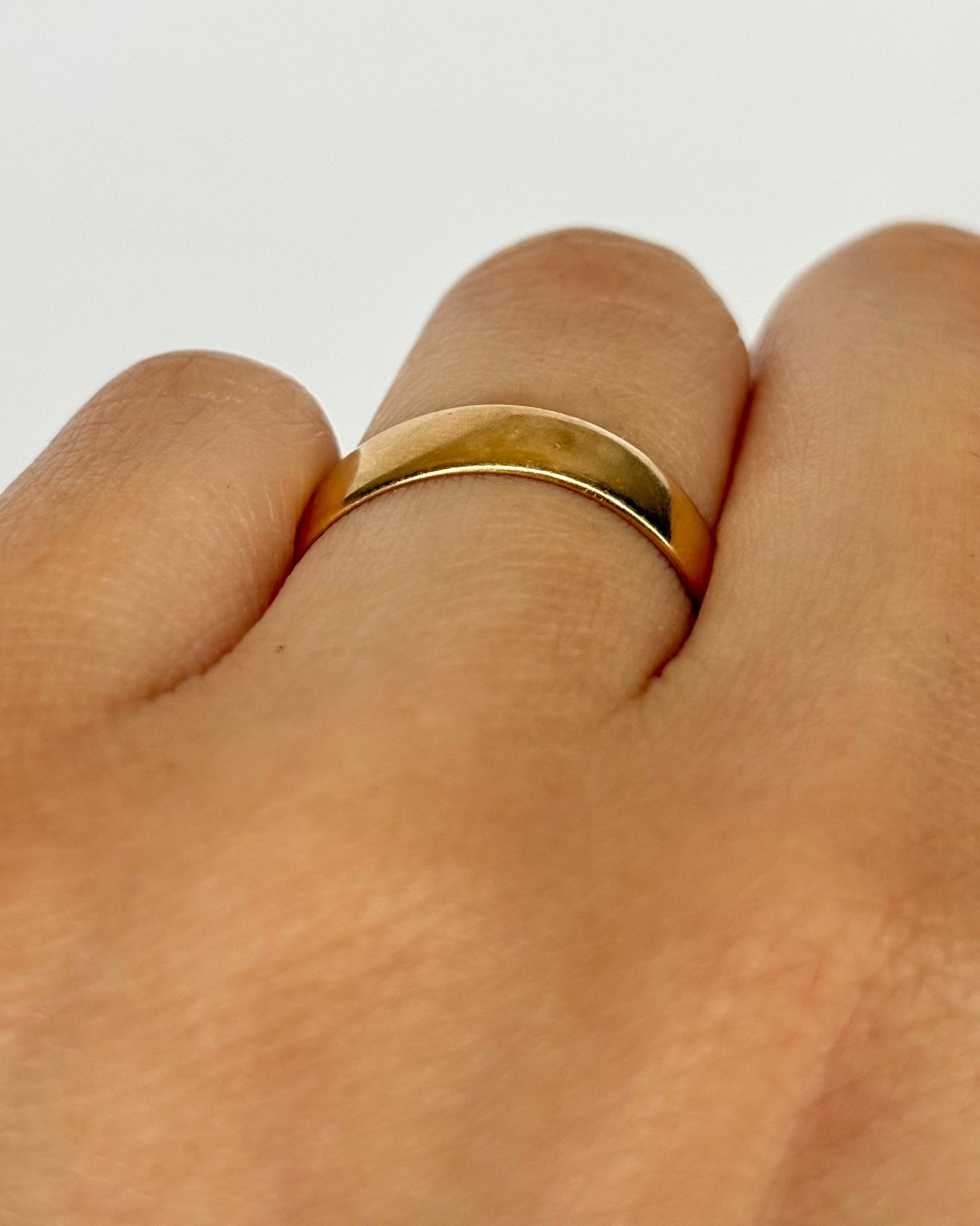 Alliance Or Jaune 18 carats "Louis" - Elliade Paris