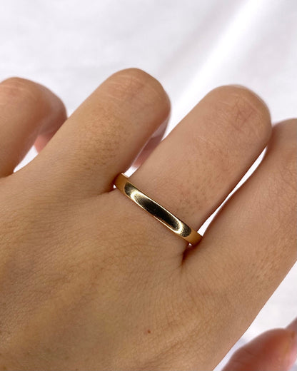 Alliance Or Jaune 18 carats "Louis" - Elliade Paris