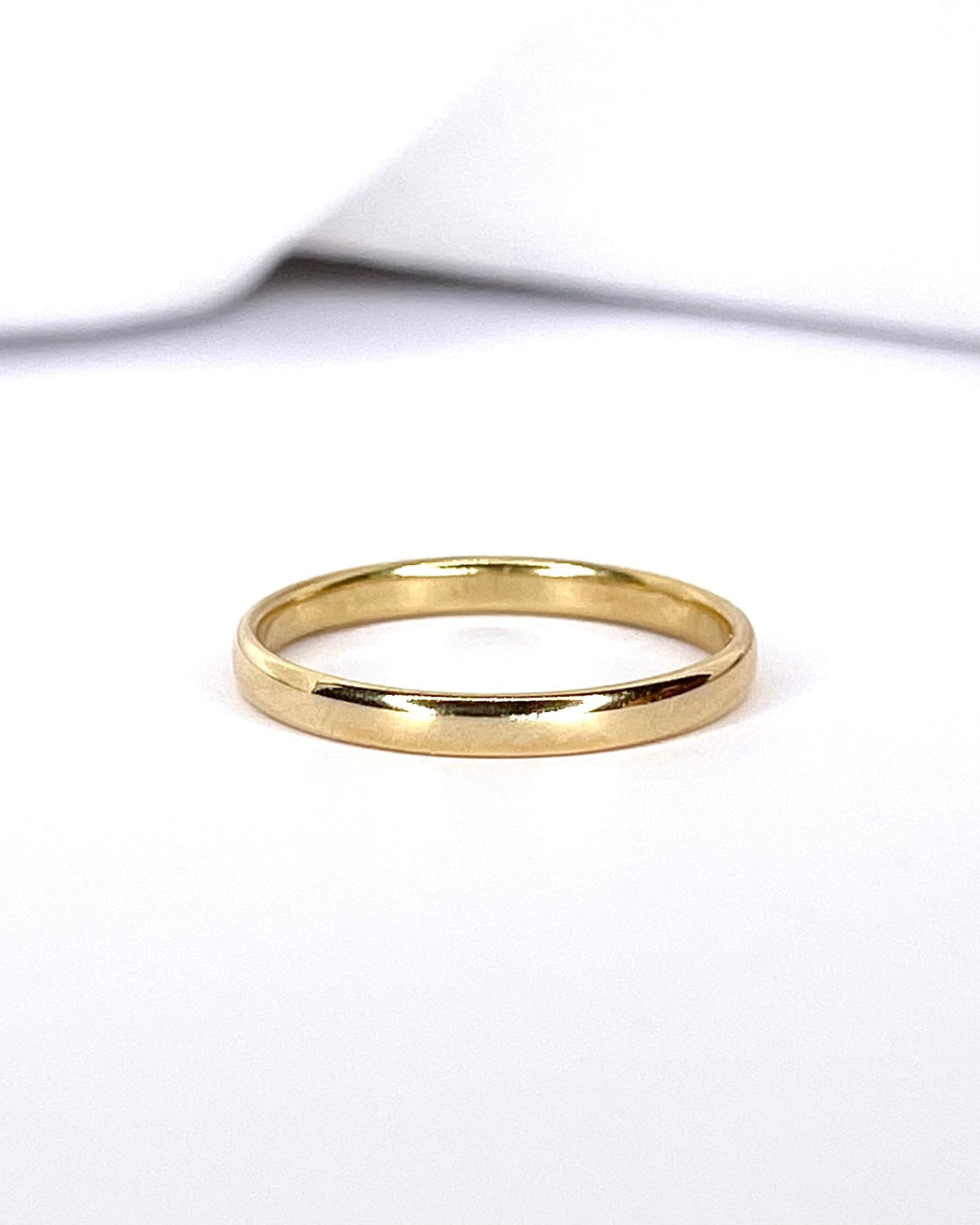 Alliance Or Jaune 18 carats "Maël" - Elliade Paris