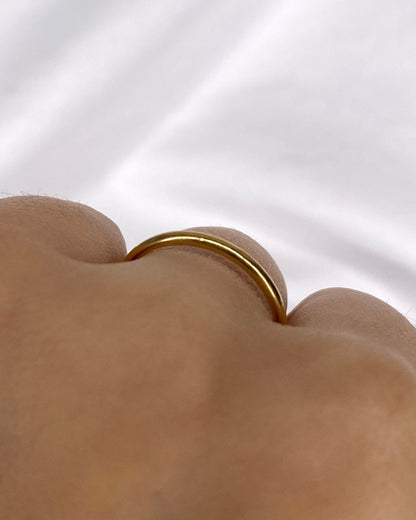 Alliance Or Jaune 18 carats "Marta" - Elliade Paris