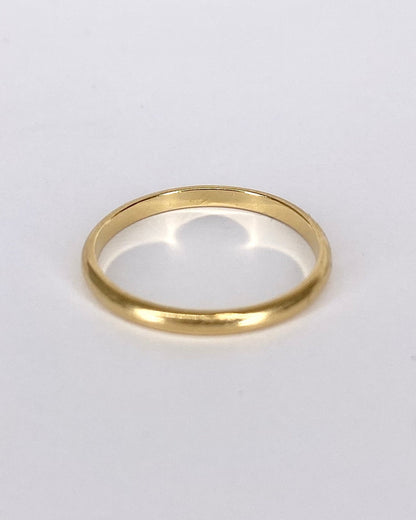 Alliance Or Jaune 18 carats "Marta" - Elliade Paris