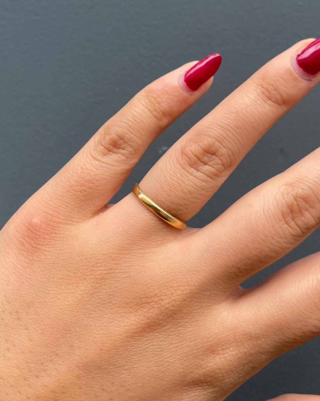 Alliance Or Jaune 18 Carats &quot;Moby&quot; - Elliade Paris