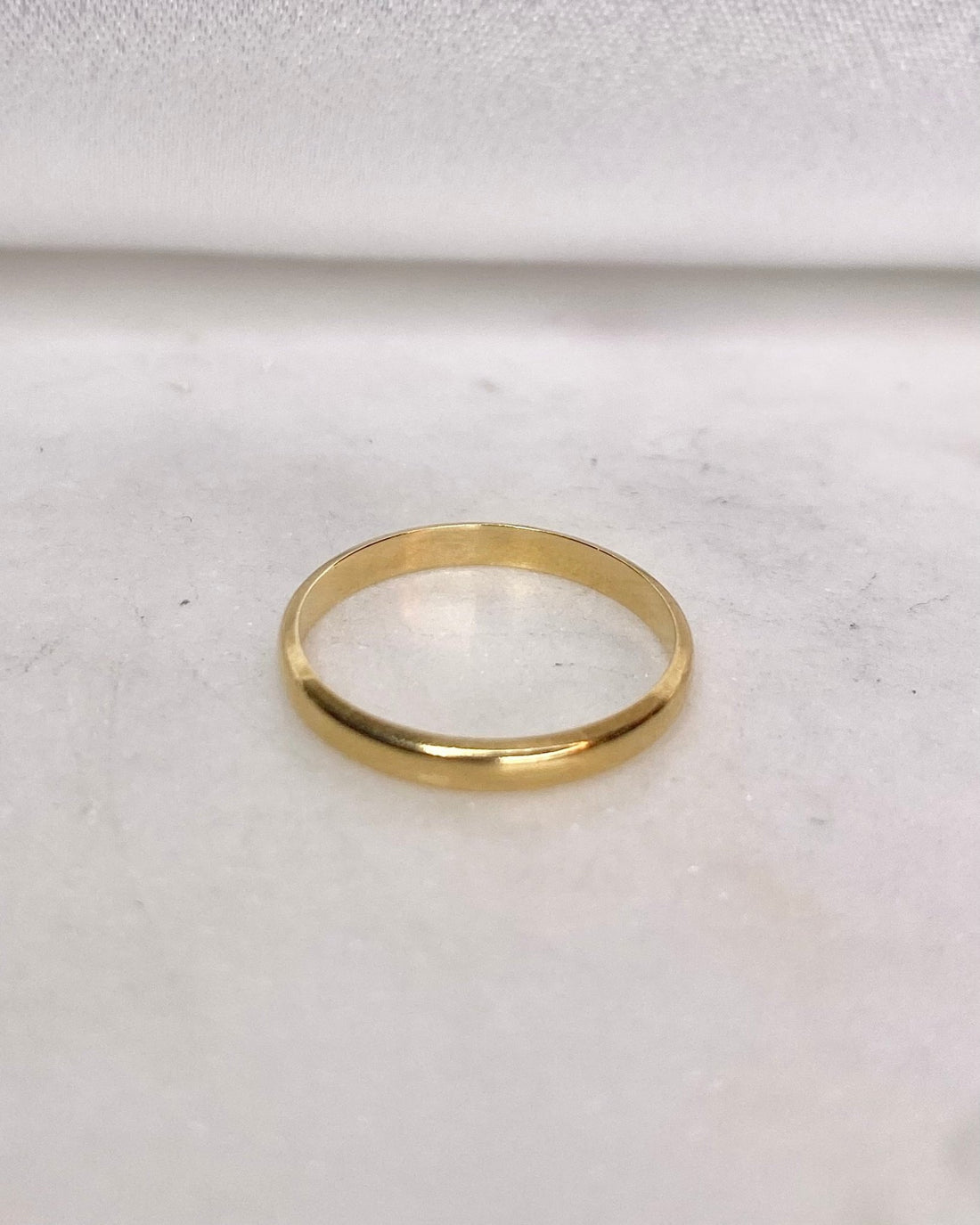 Alliance Or Jaune 18 Carats &quot;Moby&quot; - Elliade Paris