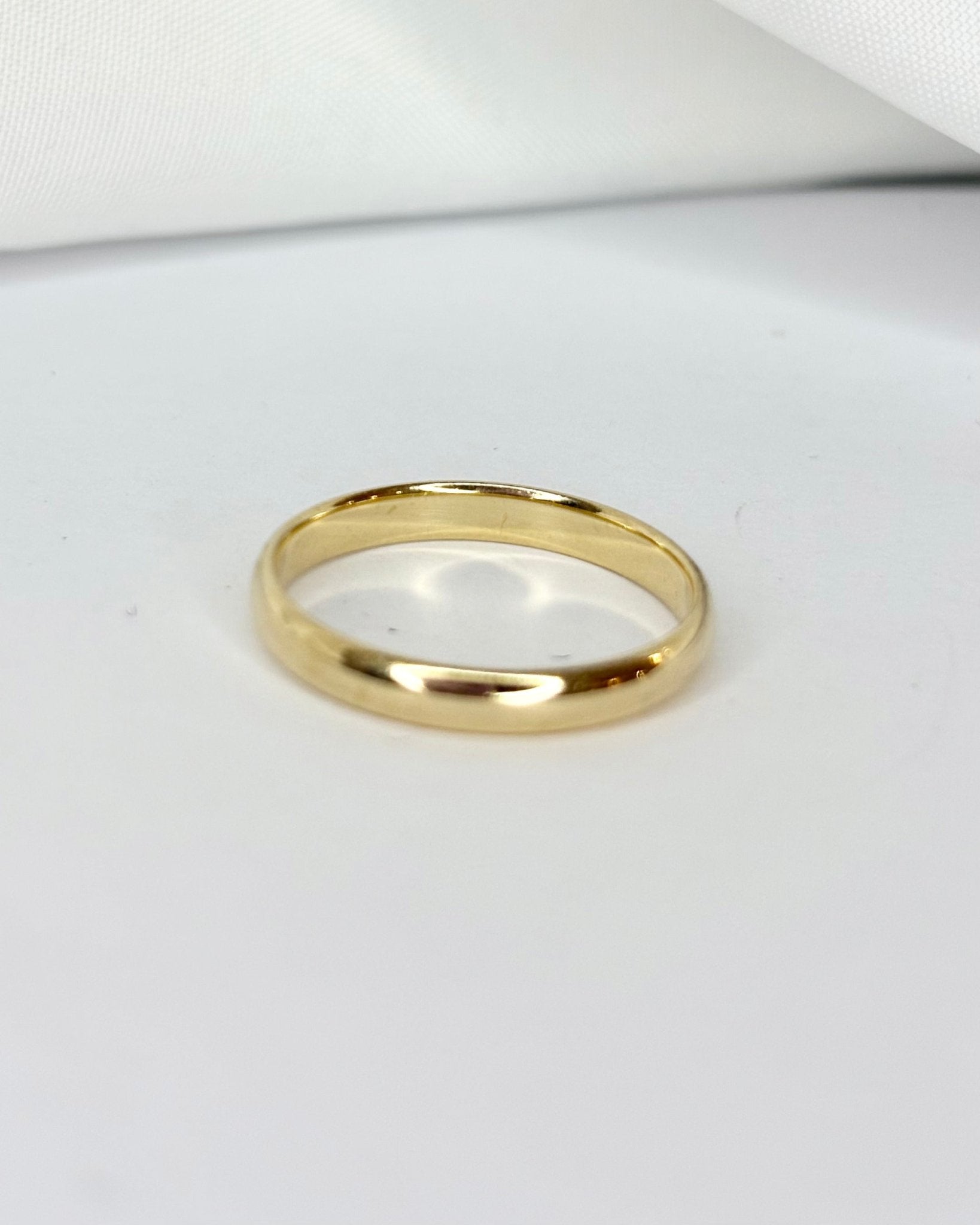 Alliance Or Jaune 18 carats "Molly" - Elliade Paris