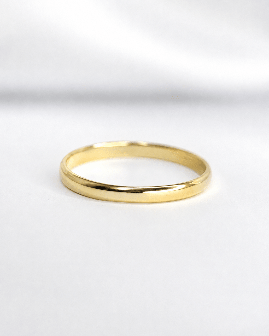 Alliance Or Jaune 18 carats "Romain" - Elliade Paris