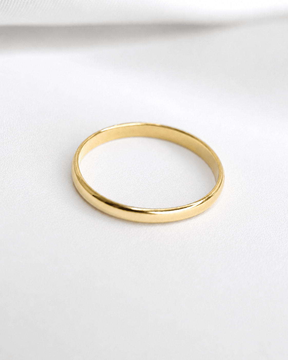 Alliance Or Jaune 18 carats "Romain" - Elliade Paris