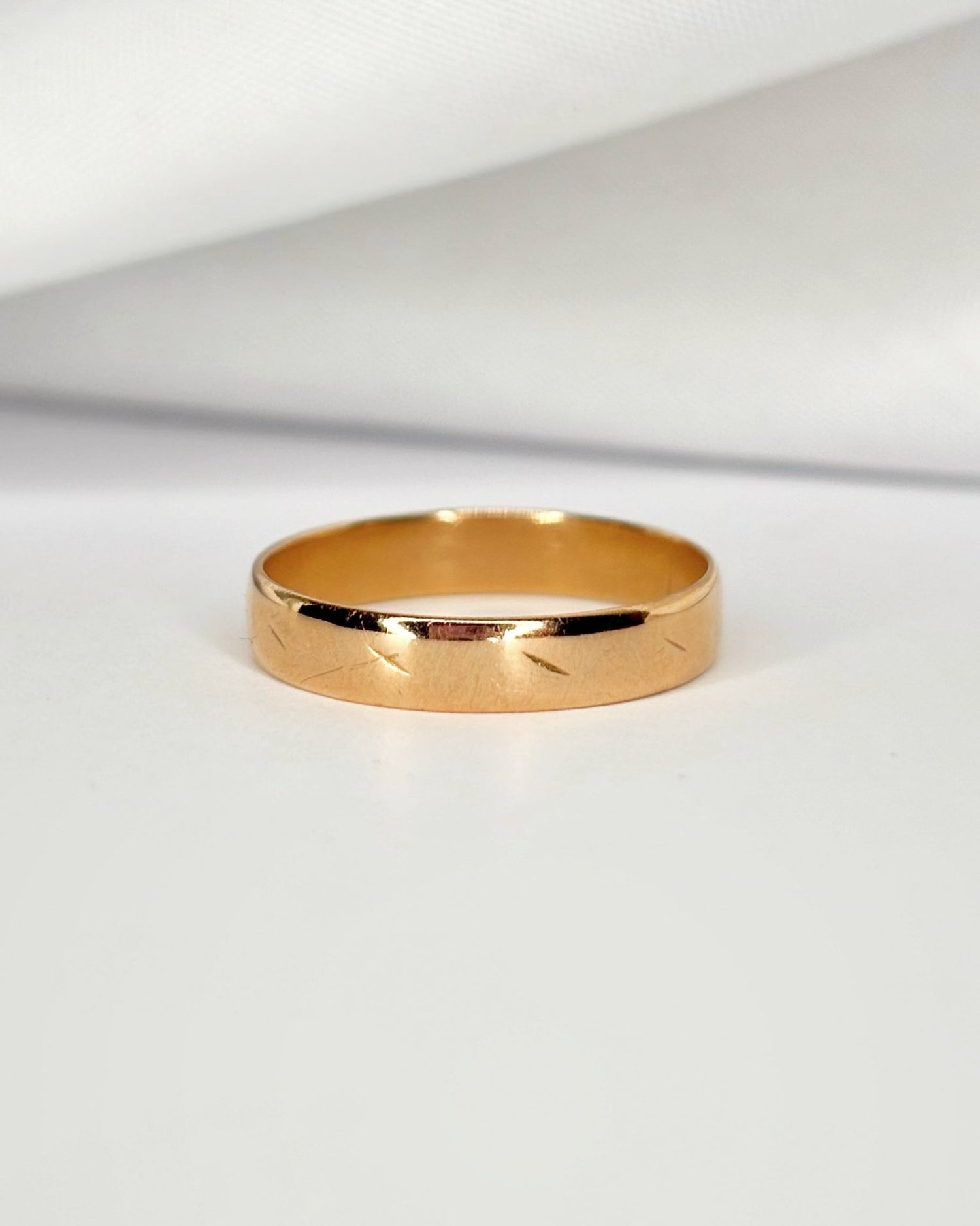 Alliance Or Jaune 18 carats "Simon" - Elliade Paris
