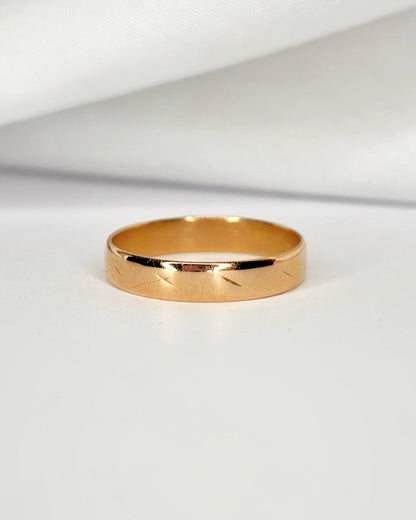 Alliance Or Jaune 18 carats "Simon" - Elliade Paris