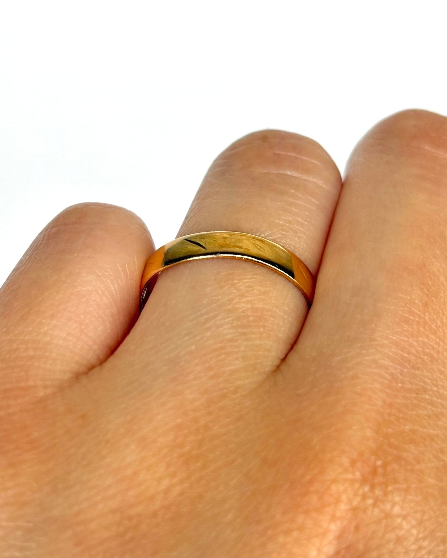 Alliance Or Jaune 18 carats "Simon" - Elliade Paris