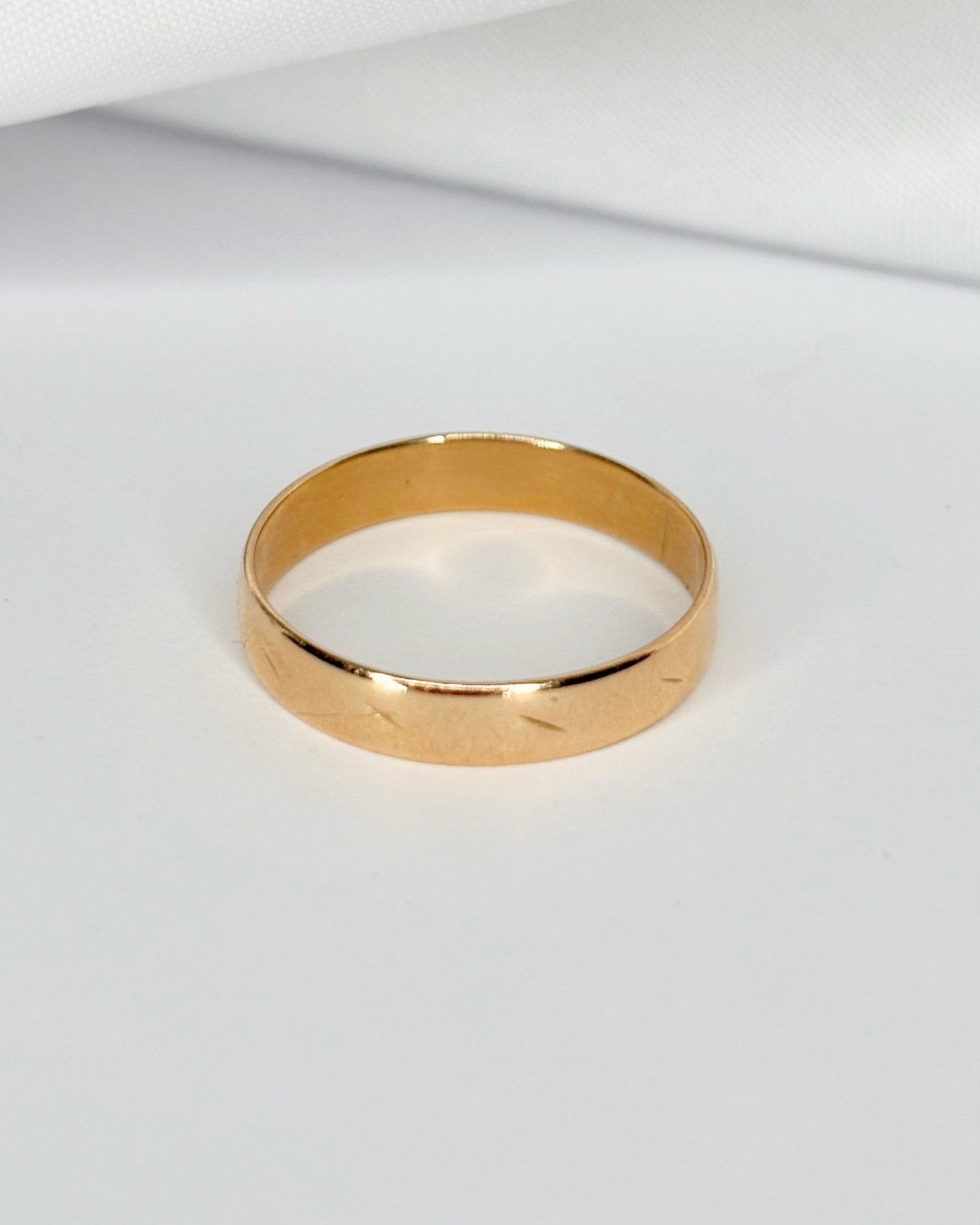 Alliance Or Jaune 18 carats "Simon" - Elliade Paris