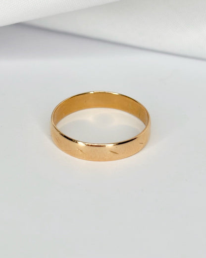 Alliance Or Jaune 18 carats "Simon" - Elliade Paris