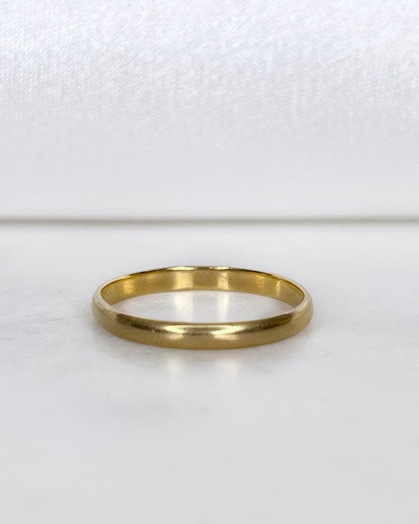 Alliance Or Jaune 18 carats &quot;Yolan&quot; - Elliade Paris