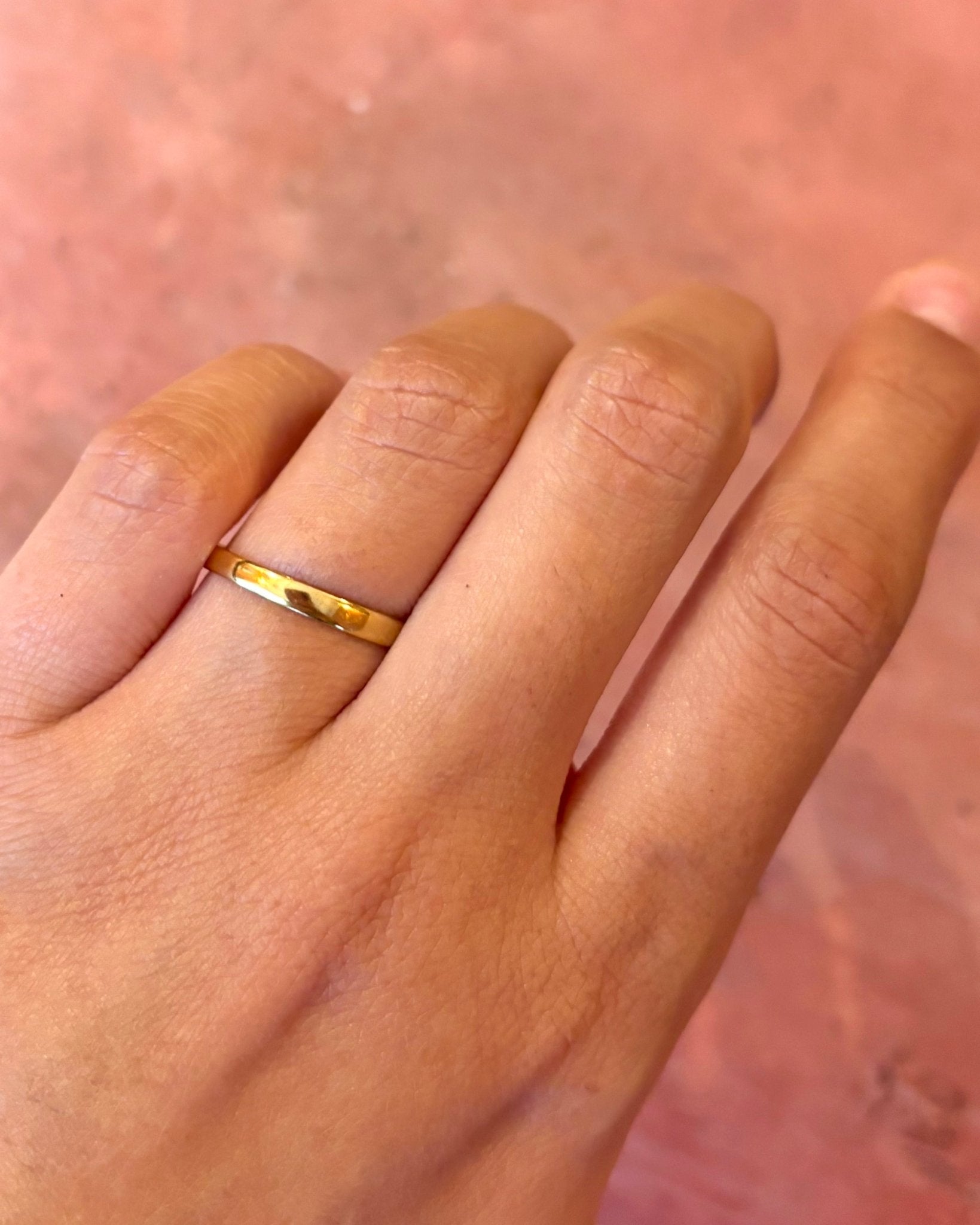 Alliance Or Jaune 2.3 mm 18 carats "Ivy" - Elliade Paris