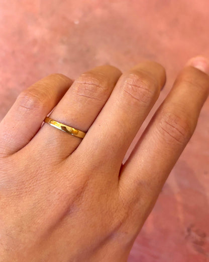 Alliance Or Jaune 2.3 mm 18 carats "Ivy" - Elliade Paris