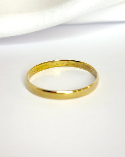 Alliance Or Jaune 2.3 mm 18 carats "Ivy" - Elliade Paris