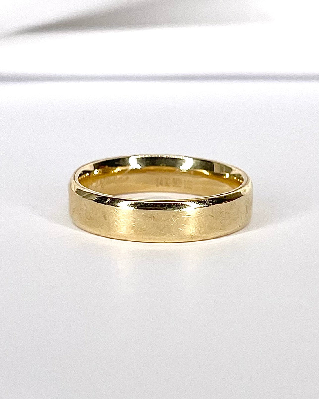 Alliance Or Jaune 5 mm "Aloys" - Elliade Paris