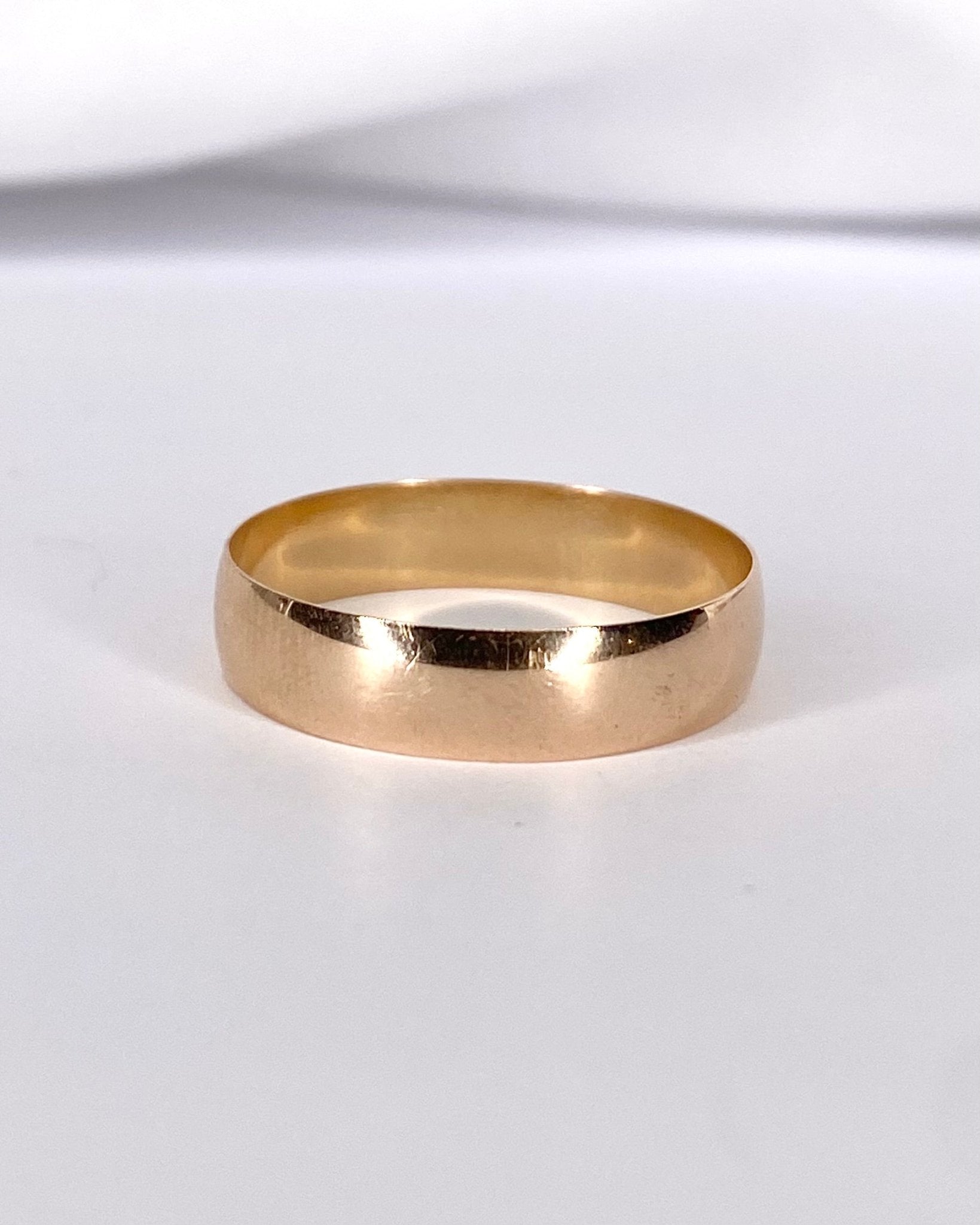 Alliance Or Jaune Cuivré 18 carats "Corinne" - Elliade Paris