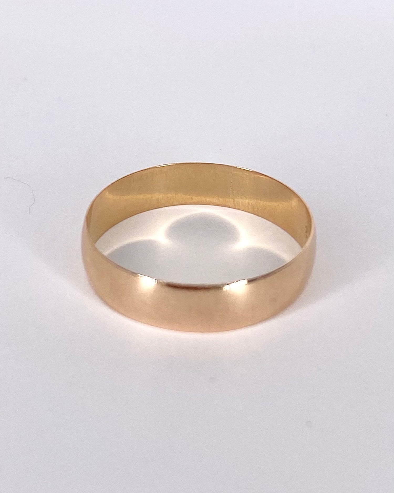 Alliance Or Jaune Cuivré 18 carats "Corinne" - Elliade Paris