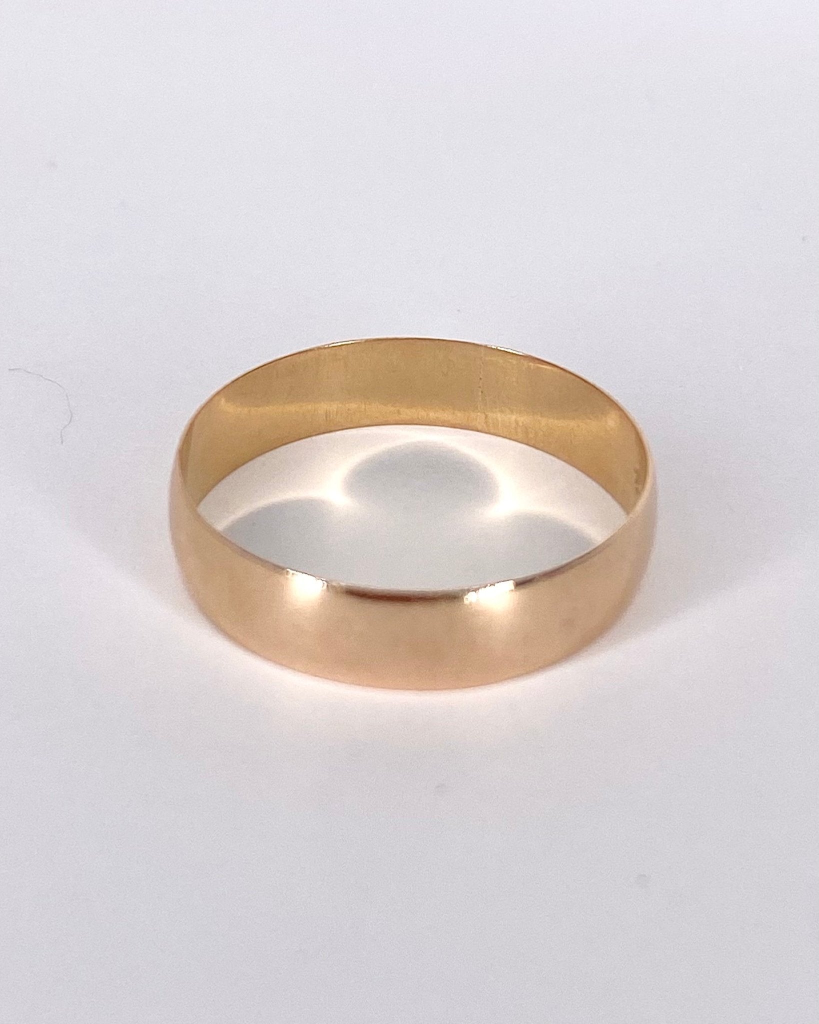 Alliance Or Jaune Cuivré 18 carats "Corinne" - Elliade Paris