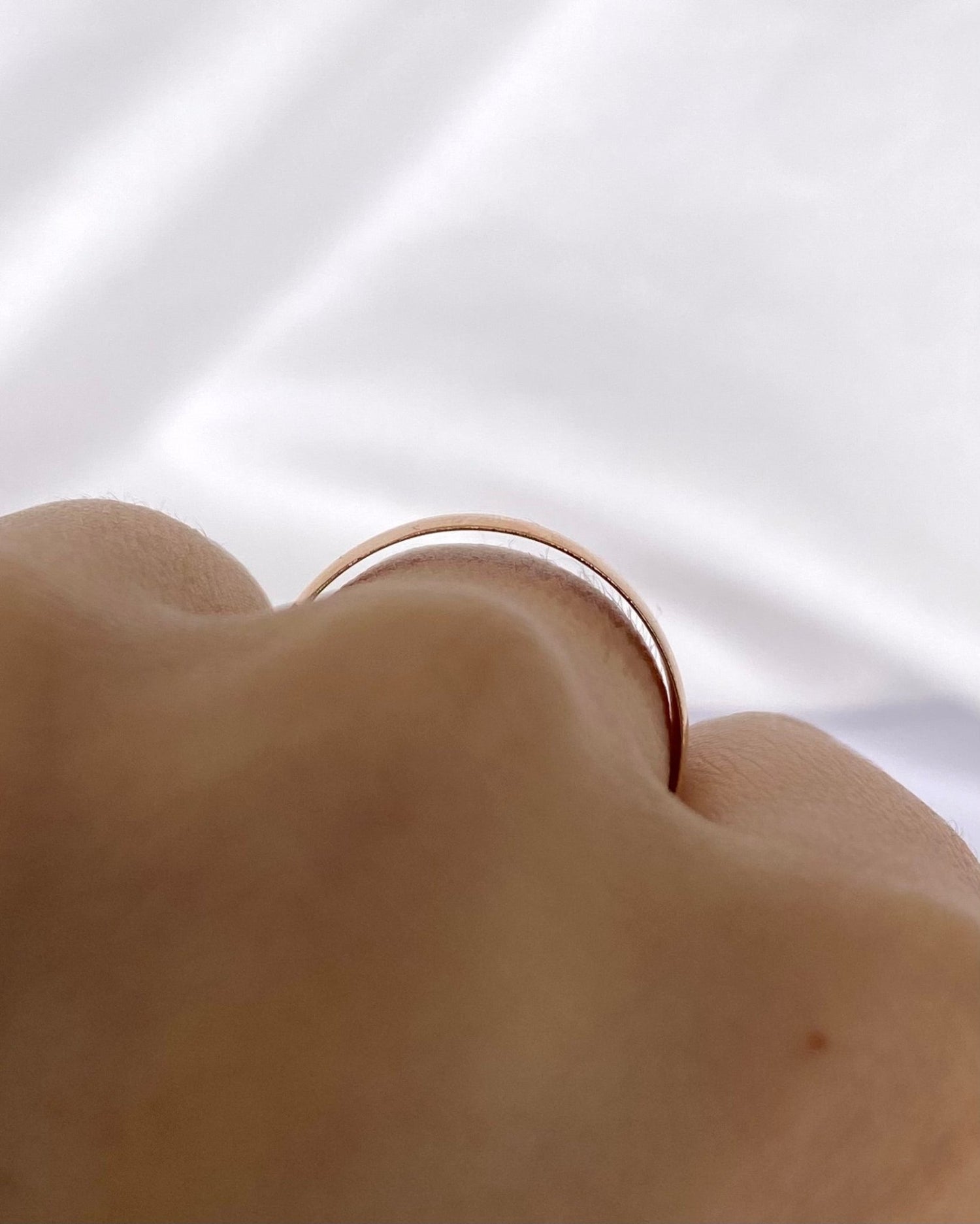 Alliance Or Jaune Cuivré 18 carats "Corinne" - Elliade Paris