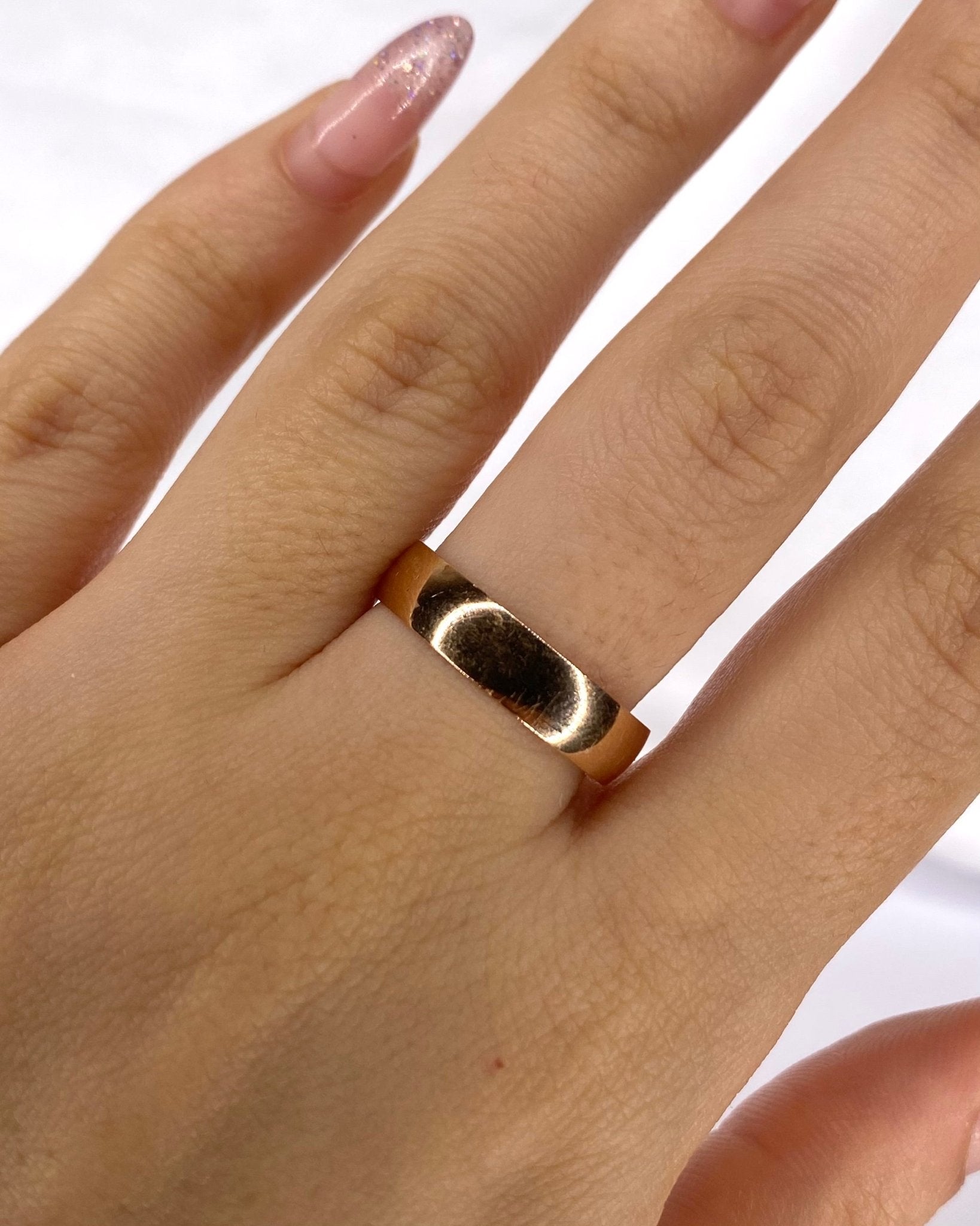 Alliance Or Jaune Cuivré 18 carats "Corinne" - Elliade Paris