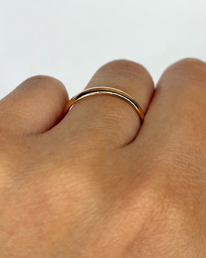 Alliance Or Jaune &quot;Raphaella&quot; - Elliade Paris