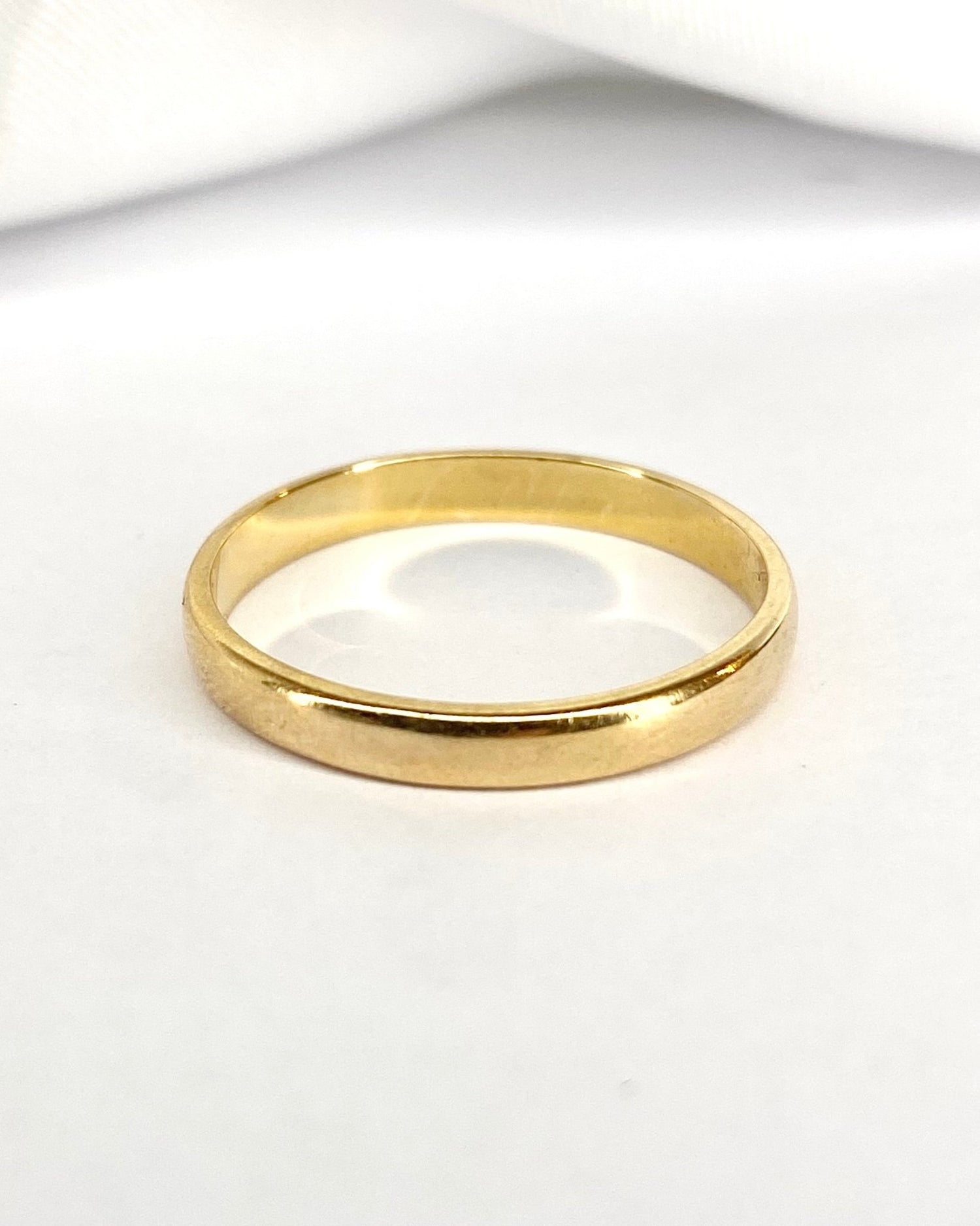 Alliance Or Jaune "Vanila" - Elliade Paris