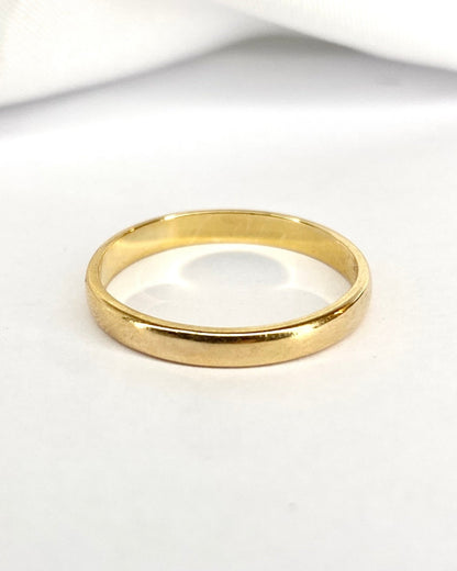 Alliance Or Jaune "Vanila" - Elliade Paris